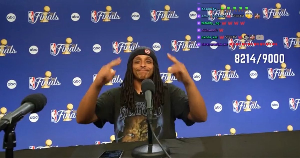 Agent00Updates's tweet photo. ⚡️TIMESTAMPS!! VOD IS UP!!! ⚡️
Agent00 VOD Timestamps 6/7: https://t.co/ng7QYNleRP

Intro: 2m |
Walking around NBA Finals Media Day: 5m |
Outro: 2hr 8m | https://t.co/K0cCudyvha