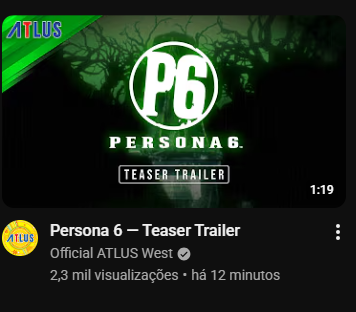 fabrss_'s tweet photo. 12 ANOS APOS O TEASER DE PERSONA 5 TIVEMOS O ANUNCIO DO PERSONA 6
ESPETACULAR https://t.co/8od8V93dul