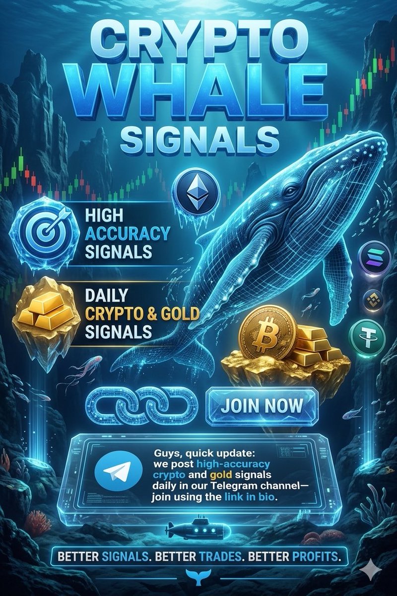 BitWhaleTrader's tweet photo. Guys, quick update: we post high accuracy crypto and gold signals daily in our Telegram channel join using the link in bio.

#Highaccurate #Signals #Whale #Crypto #Trading #Forex

🔗️ Join us in Telegrm, link in bio
@BitWhaleTrader

#BTCUSDT  $BTC #BTC   #BINANCE         #BYBIT  #ETHUSDT  #USDT  $ETH $XRP $SOL $DOGE #ETH  #ADA  #XRP