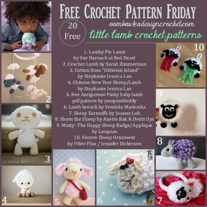 OombawkaDesign's tweet photo. 20 Free Little Lamb Crochet Patterns  https://t.co/XiuRZ1gdeY https://t.co/rrxSo9Omu4