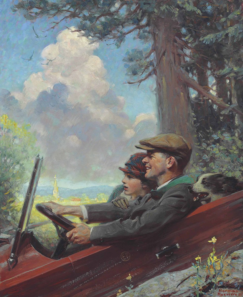 cmtirion's tweet photo. Comfort in Safety
Norman Rockwell 
(American, 1894-1978)
Oil on canvas https://t.co/OSFxnBzq00