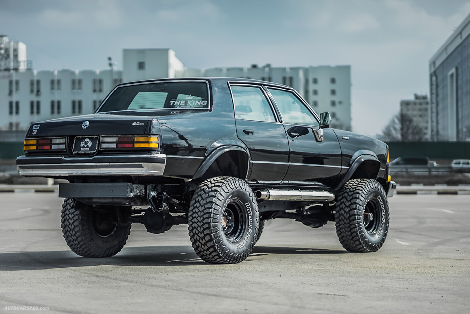 offroadium's tweet photo. This Chevy Malibu on K5 Blazer frame with 33"s is one of the most unexpected off-road builds we ever featured on Offroadium https://t.co/6tGDKfZHBX https://t.co/5j3nd1cR0r