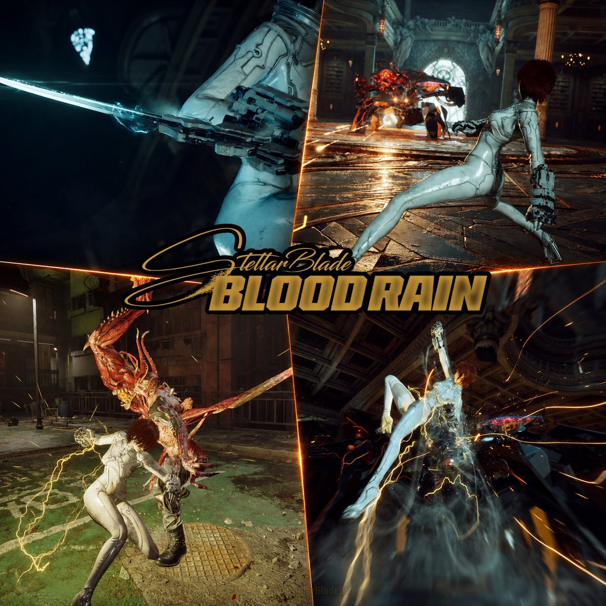 StellarBladeBR's tweet photo. Diretor de Stellar Blade revelou alguns detalhes sobre o próximo jogo, Blood Rain:

> Descobriremos o que aconteceu com os personagens do 1º jogo
> A lâmina-reversa da personagem será usada, assim como várias outras armas, e a variedade de estilos será muito maior
> "Não estamos criando um jogo social, mas sim entretenimento"
> Está em desenvolvimento há cerca de 1 ano
> O jogo se chamará "Blood Rain" ao invés de "2" para ter uma narrativa própria e também ser mais atrativo para quem nunca jogou Stellar Blade
> A nova protagonista Evie terá uma personalidade mais única e gostável inspirada nos personagens de Nikke
> Será possível completar o jogo usando apenas o estilo de soco, mas também será possível sentir o estilo do jogo anterior
> Terá mais combos, mais diferenças entre ataques rápidos, lentos, carregados, etc
> Número de roupas pode ser bem maior que no jogo anterior