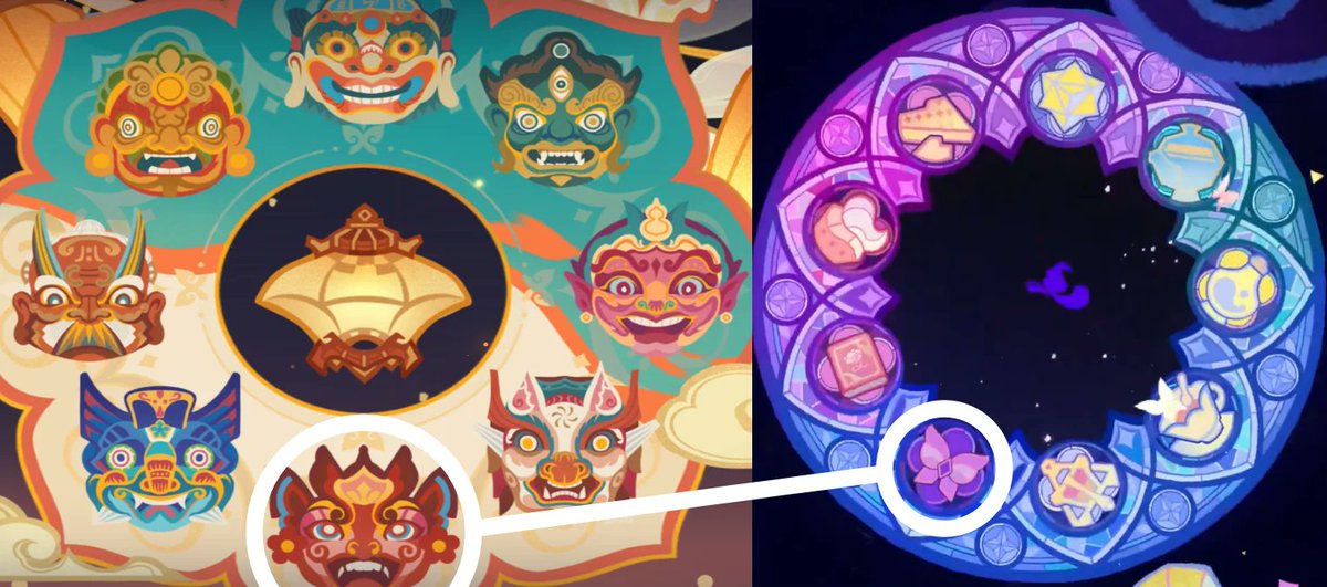 teyvattabloid's tweet photo. The Eight Adepts and the Hexenzirkel are similar 

🔸 Both groups have eight members.

🔸 Both groups include a Angel (Zibai and Nicole).

🔸 In both groups, a member associated with butterflies has died or missing (Lone Butterfly of the Crimson Flame and "Butterfly Witch")

The "Butterfly Witch" is the eighth member of the Hexenzirkel. Lone Butterfly of the Crimson Flame died when the Eight Adepts used the Seven-and-Eight-Gates Method. I think the "Butterfly Witch" may also have been erased from Irminsul when the Hexenzirkel used something similar to the Seven-and-Eight-Gates Method. That's probably why there is virtually no information about the eighth witch

©️ Theory post hyu/Breakoutofyourshell

#Genshinlmpact #Genshin #GenshinMemes