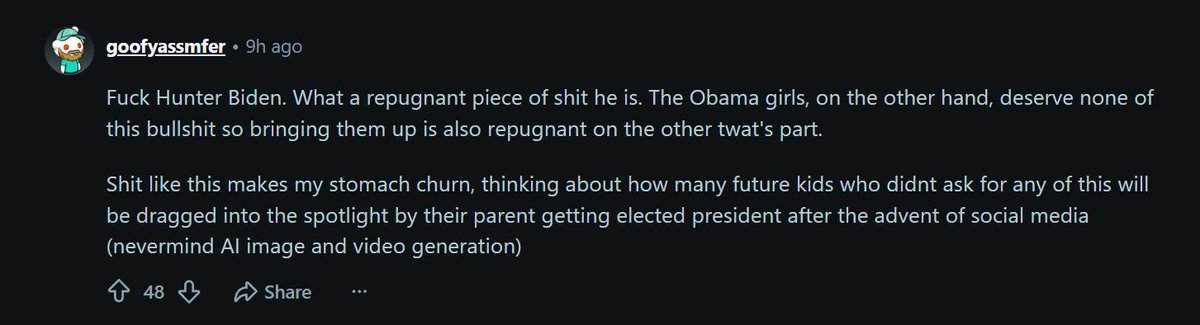TheOmniLiberal's tweet photo. Here's @hasanthehun  centered around advancing political goals" in response to his clout-chasing @HunterBiden recently: https://t.co/jnr0iBmrT7