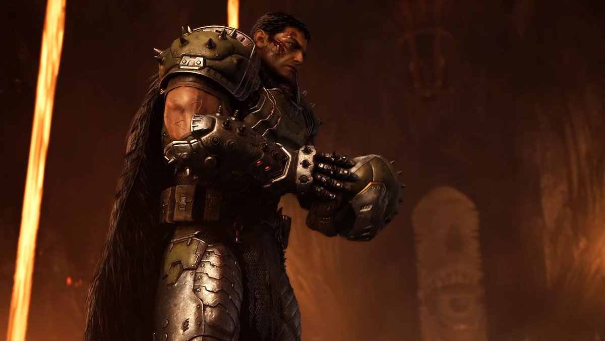 gameinformer's tweet photo. Doom: The Dark Ages Is Getting An Expansion Called Revelations In July https://t.co/YCWNTNV8ZN https://t.co/gZyIntXEav