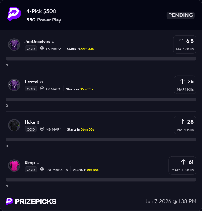 SunnySidePicks's tweet photo. @Esports_N_Trade https://t.co/xoEBr6OUU9