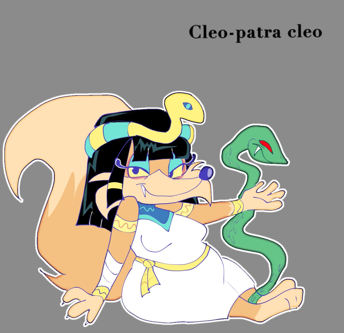 RalphwolfGf's tweet photo. Cleo’s first looney tunes world of mayhem skin
It being cleopatra of course- i know #yumeoc #looneytunes https://t.co/KJThugTg6q