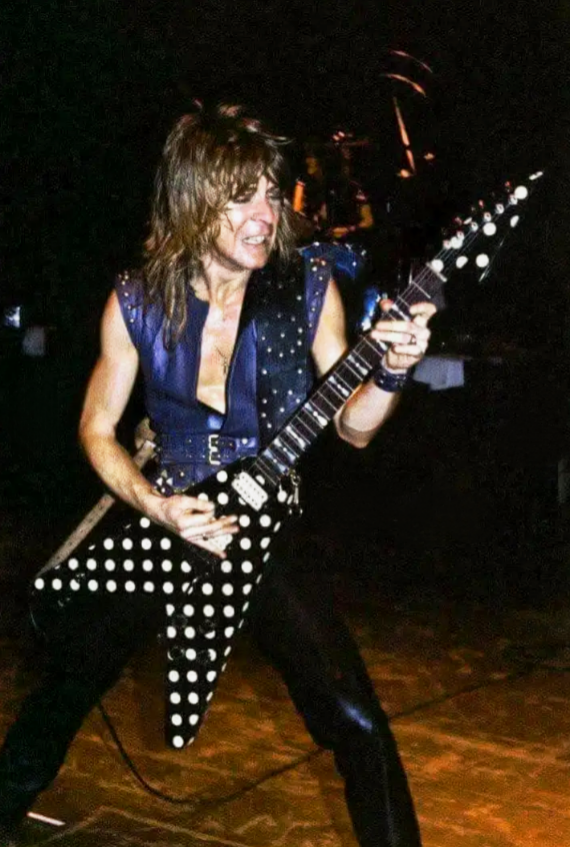 SusanMcEntyre1's tweet photo. Randy Rhoads ๐ธ๐๐" Diary of a Madman" Tour , Memorial Coliseum, Texas; February 21st, 1982 by Zamora . #HeavyMetal #neoclassicalmetal https://t.co/7XXVVo82gl