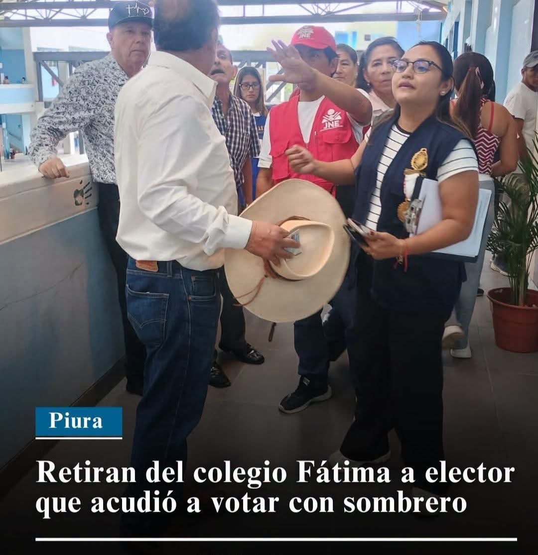 videitomanda's tweet photo. ¿Cuál es la falta que está cometiendo?

Si es así en la sierra no podrá votar nadie. https://t.co/ZxpZQ3lPpU