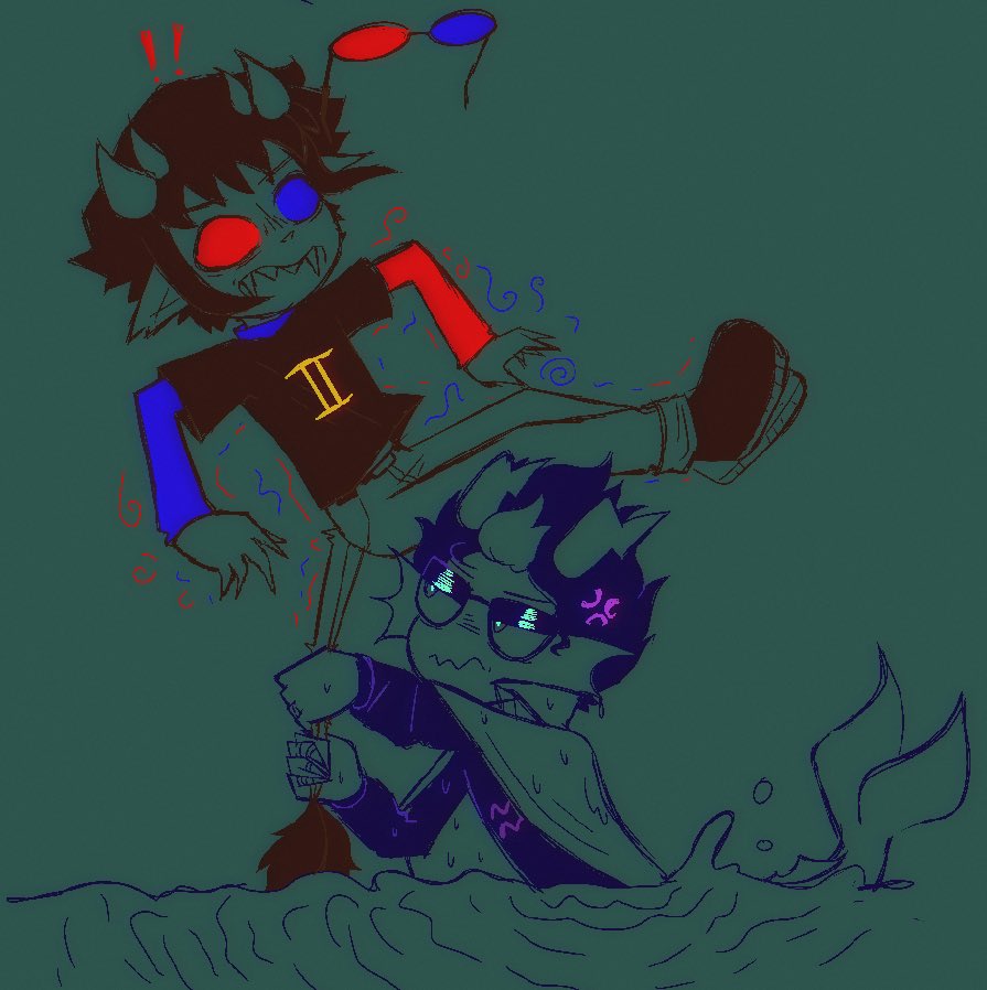 anomaIousfeast's tweet photo. soggy sol
.
#homestuck #erisol https://t.co/vuFx7CskZs