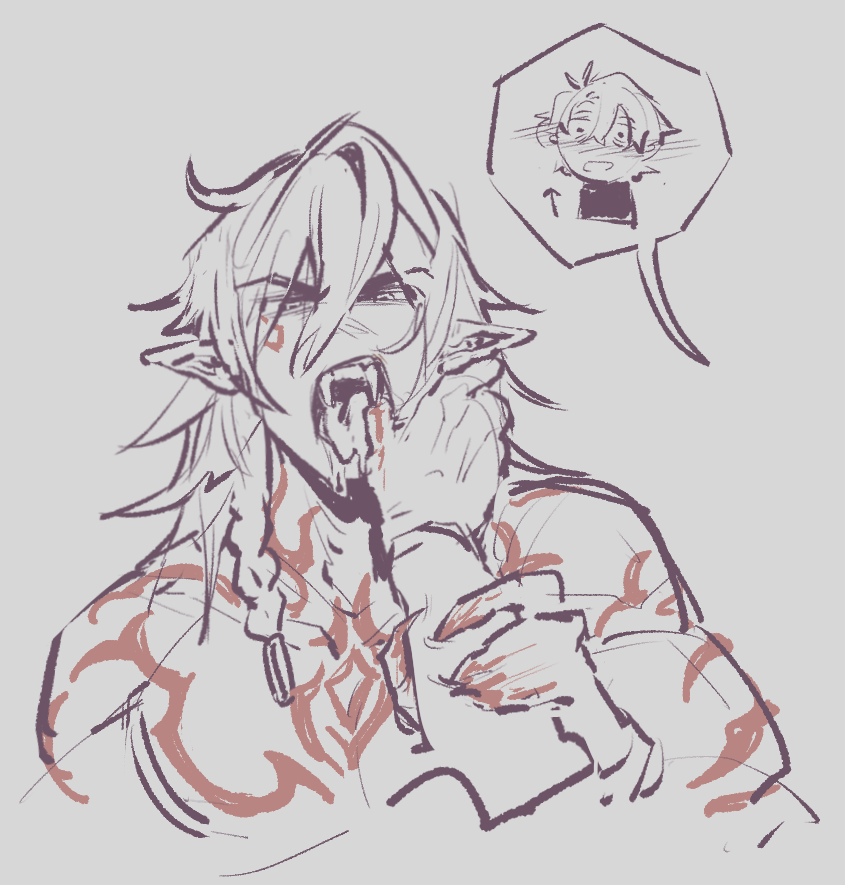 milkydeath's tweet photo. vampire au
#phaidei‌ https://t.co/9ZhnVn5xcR