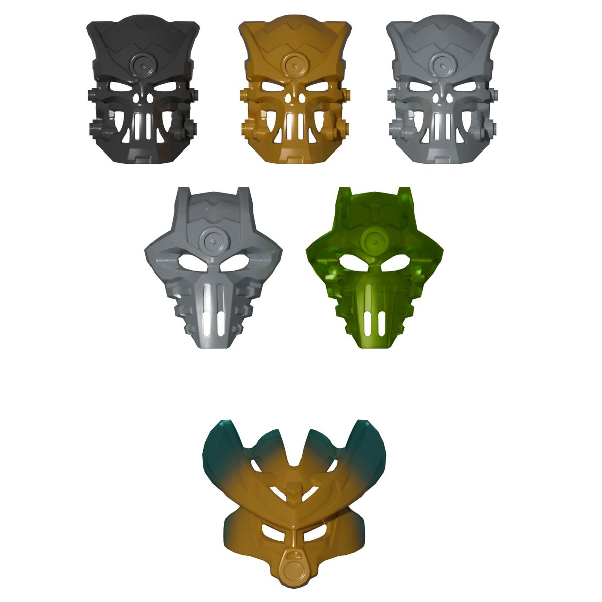 Ohlu_CG's tweet photo. Just some masks https://t.co/hKIpvcZZYK