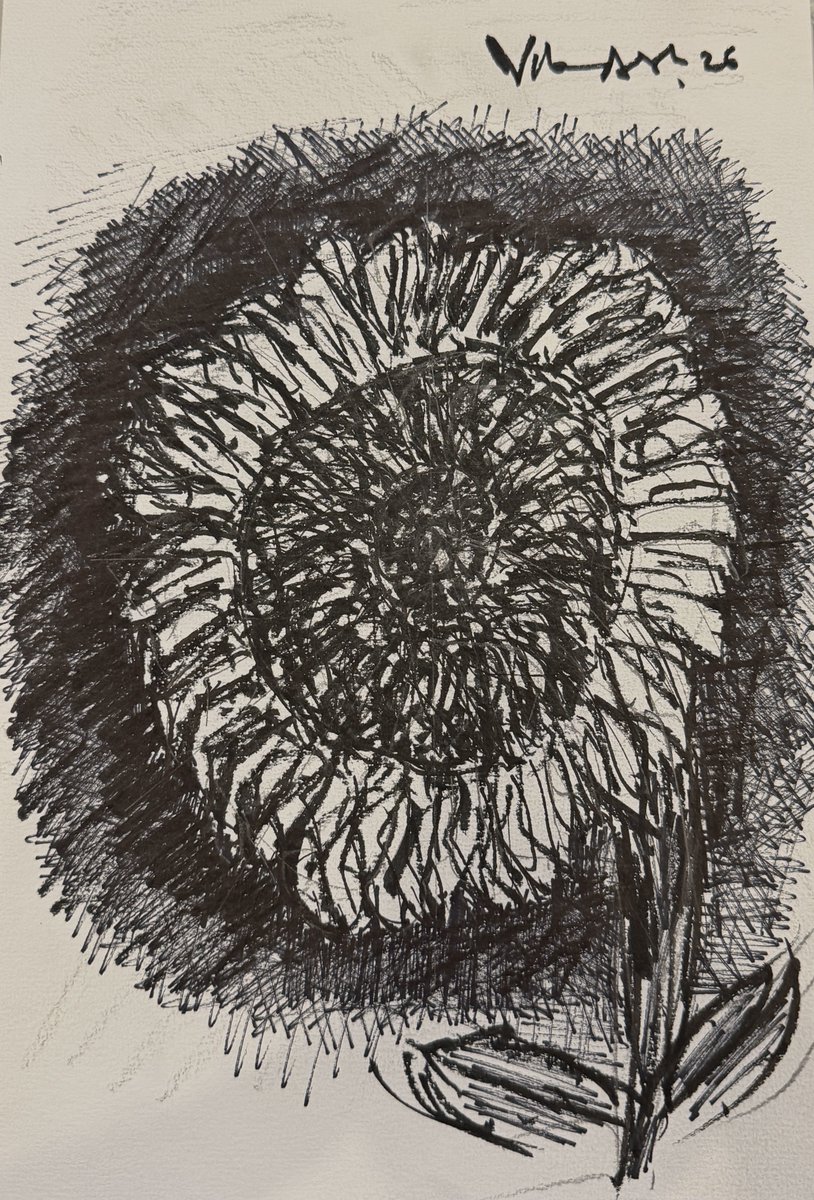 KalraVikash's tweet photo. Original ink mastery✨ Two powerful flower sketches that blend raw emotion with incredible detail. The bold sunflower and the lush bouquet in a vase showcase unique expressive line work and artistic vision. Proudly displayed and full of life. 🌻🖤

#VikashKalra #OriginalArt #InkDrawing #FlowerSketches #IndianArtist BotanicalArt BlackAndWhiteArt ArtLovers HomeDecor WallArt ContemporaryArt ArtistOnInstagram InkOnPaper ArtisticExpression SupportLivingArtists MinimalistArt FineArt CreativeCorner VikashKalraArt