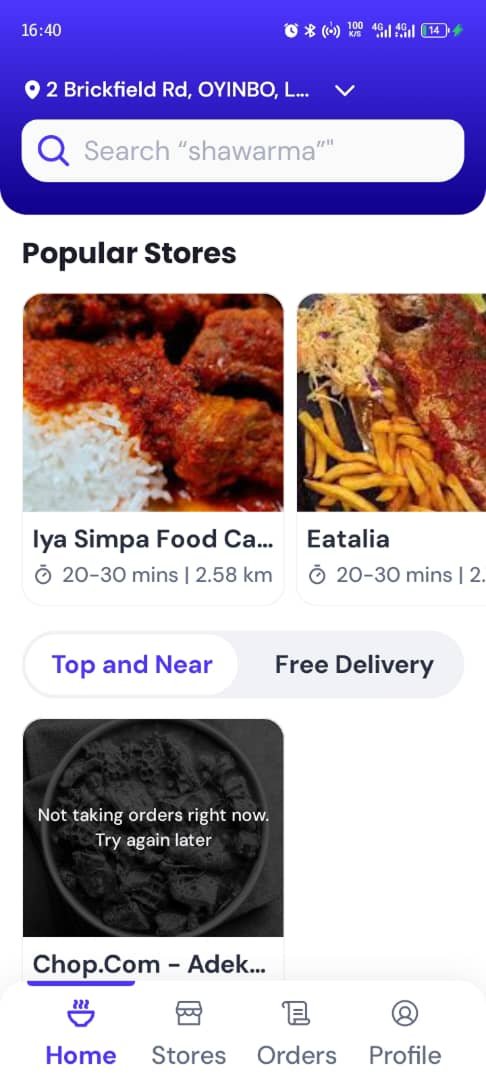 Rowland_Ihezie's tweet photo. Hey @swoopappng  👋 - Love what you're building.

I redesigned the home screen to improve food discovery, reduce cognitive load, and make the experience feel more premium.

If you're ever looking for a product designer obsessed with user experience, I'd love to chat 🚀 https://t.co/firc3VV9mZ