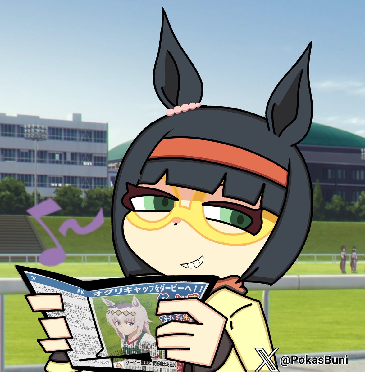 PokasBuni's tweet photo. #UmaMusume #umamusume #ウマ娘 #curi #fypシ゚viral #fypシ゚  #MiniTheLady https://t.co/C11r1IpUbV