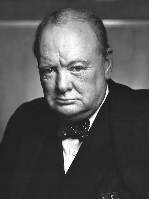 ast29729's tweet photo. @IAPolls2022 He tried to look like Winston Churchill from Temu https://t.co/noYJ4K7KME