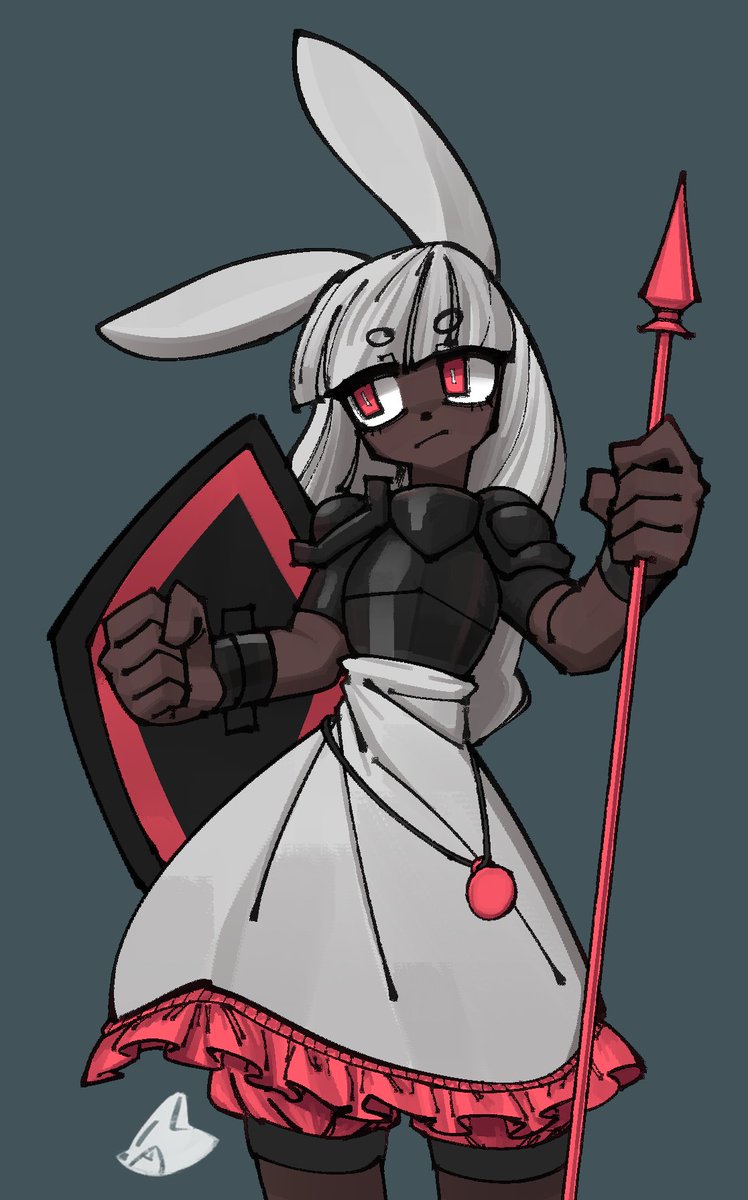 TerasAutumn's tweet photo. Defender🐇 https://t.co/lAJoZM7aJL