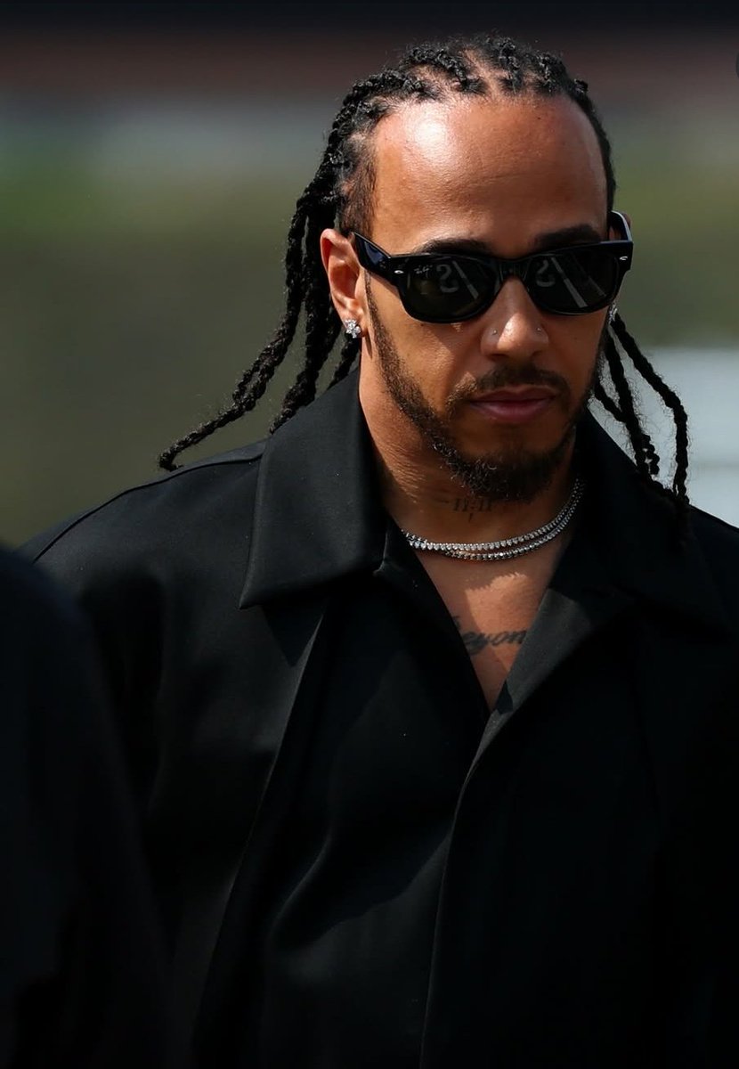 Simon04440's tweet photo. This is how Lewis Hamilton turned the Monaco Grand Prix 2026 paddock into a fashion runway. https://t.co/p6tiez8ipZ