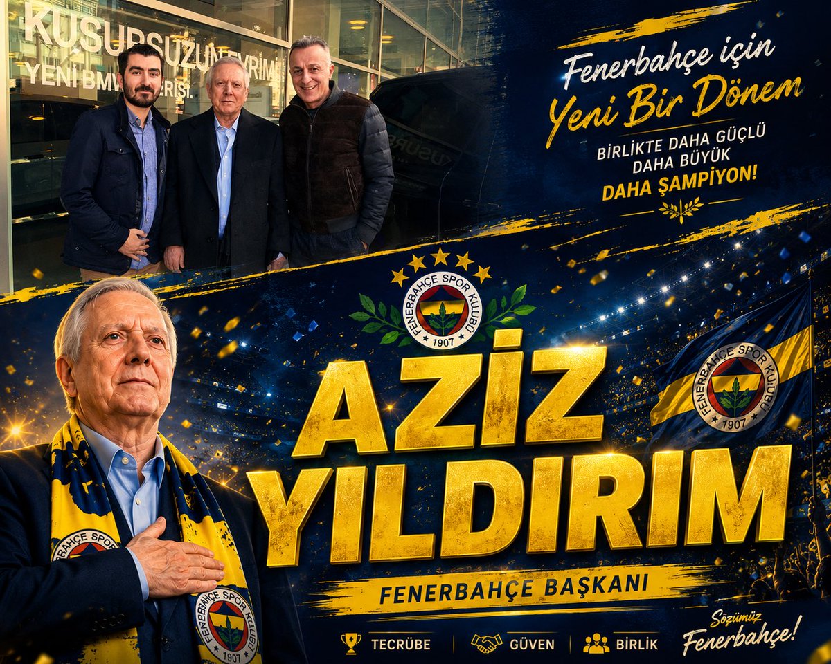 semihhuy's tweet photo. FENERBAHÇE SPOR KULÜBÜ BAŞKANI AZİZ YILDIRIM 💛💙 https://t.co/A3w12PxhRO