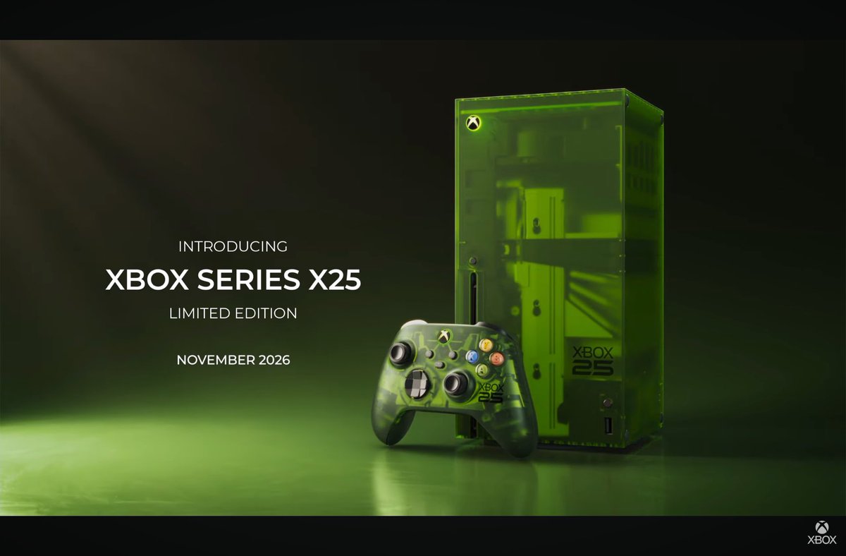 GaMovics's tweet photo. This was probably the highlight for me #XBOX #XBOXshowcase 25 years and #returntoXBOX green #WEAREXBOX https://t.co/3EtTCFldEN