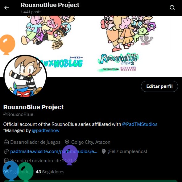 RouxnoBlue's tweet photo. So much has happened...
And RouxnoBlue Episode 3 isn't even in the sketch stage yet, lmao
In other news, could Omi Heroes and The Ocean Disaster be released in January/February 2027? I don't know, we're also working on a guide to the first RouxnoBlue and its lore... #oc #gamedev https://t.co/Qnhnz51BCo