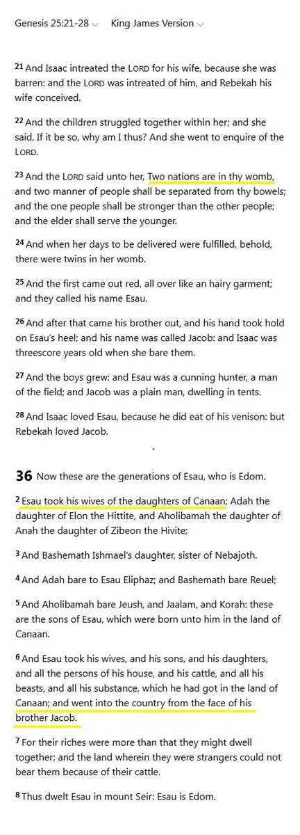 slickroQ's tweet photo. @Aarvoll_ @elonmusk @W3WinInTheEnd "Jews" (Edomites) remember what we forgot.
Rebekah bore 2 nations; Jacob/Israel vs Esau/Edomites
Abraham->Isaac->Jacob->Israelites->Caucasians-> Tartaria->Christians
vs
Esau->Canaanite wives->Edomites->Idumeans-> Khazars->Ashkenazim->Israel
Btw, Christ hated Esau &amp; Edom(ites) https://t.co/Pc4aZTOZOL