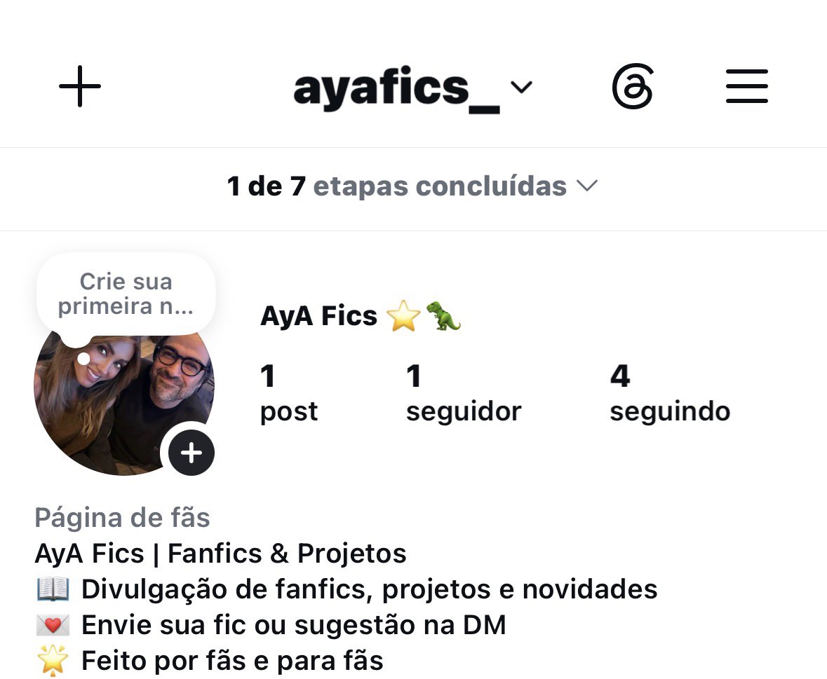 ayafics's tweet photo. Atenção, traumadinhas! ⭐️🦖

Agora também estamos no Instagram! 

Por lá vocês vão encontrar divulgação de fanfics AyA, projetos, novidades, indicações de histórias e muito conteúdo para quem ama Anahí e Alfonso. Sigam a gente e venham fazer parte dessa família:
 📸 @ayafics_ https://t.co/qH2oW7Who6
