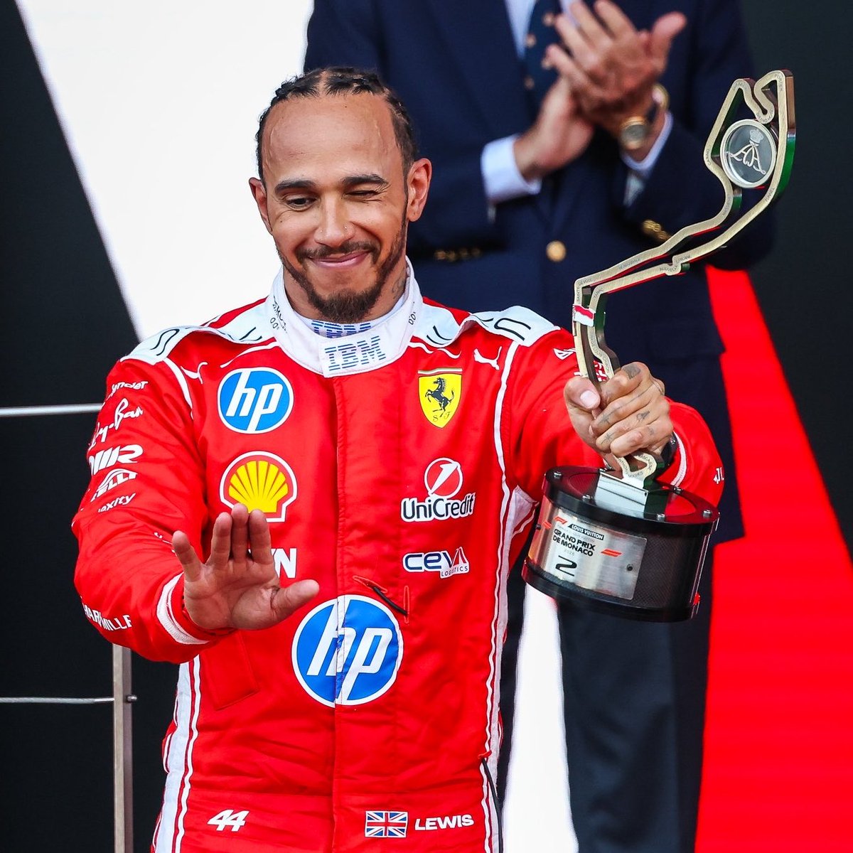 GazzettaFerrari's tweet photo. 🚨 | Fred Vasseur: “We must remain optimistic because, overall, this was another positive weekend for us.

“Lewis secured his second consecutive podium and I believe he achieved the maximum that our package could offer today.”

“For Charles, of course, it was a very frustrating result. We had brake issues all weekend and it was clear that something wasn’t working as it should have.”

“We will carefully analyze the situation, understand exactly what happened, and ensure that we solve the problem before Barcelona.“