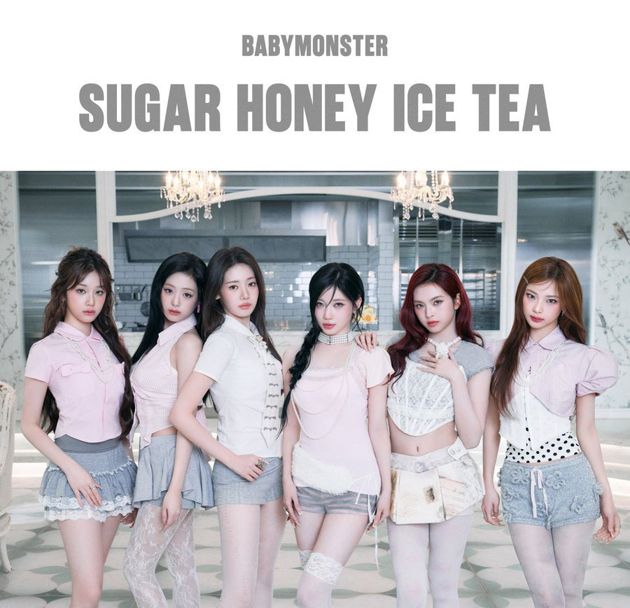 FlashCine_'s tweet photo. BABYMONSTER is Officially dropping "SUGAR HONEY ICE TEA" Today.

#BabyMonster #YG https://t.co/33KUNZzQM2