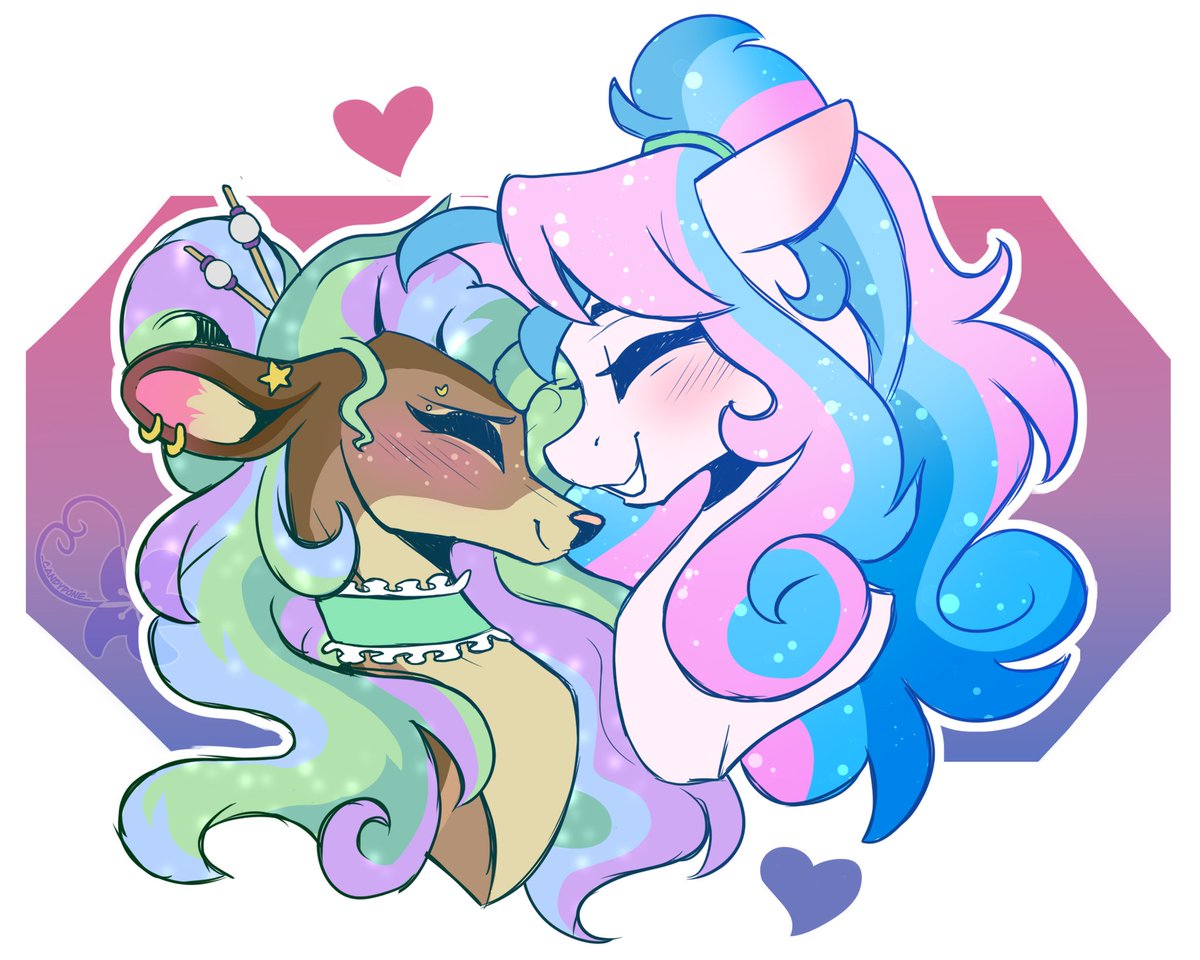 _CandyPone_'s tweet photo. Doodled a couple of cuties!! https://t.co/2gkF7LgL7P