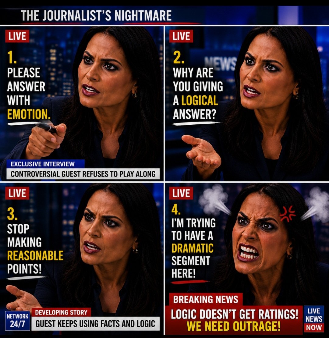 Dave73369's tweet photo. @LangmanVince The interview definitely didn't go her way 🤣 🤣 🤣 

I'm just saying 🤷. https://t.co/Co51qdzqqq