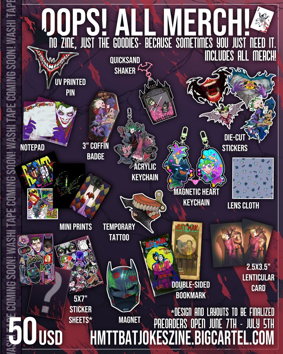 HMTTbatjokes's tweet photo. And if you're more about the goodies (or maybe want extra goodies, that'd be cool too): 

https://t.co/2QpJDUayy1 https://t.co/hYrGKGhbzS