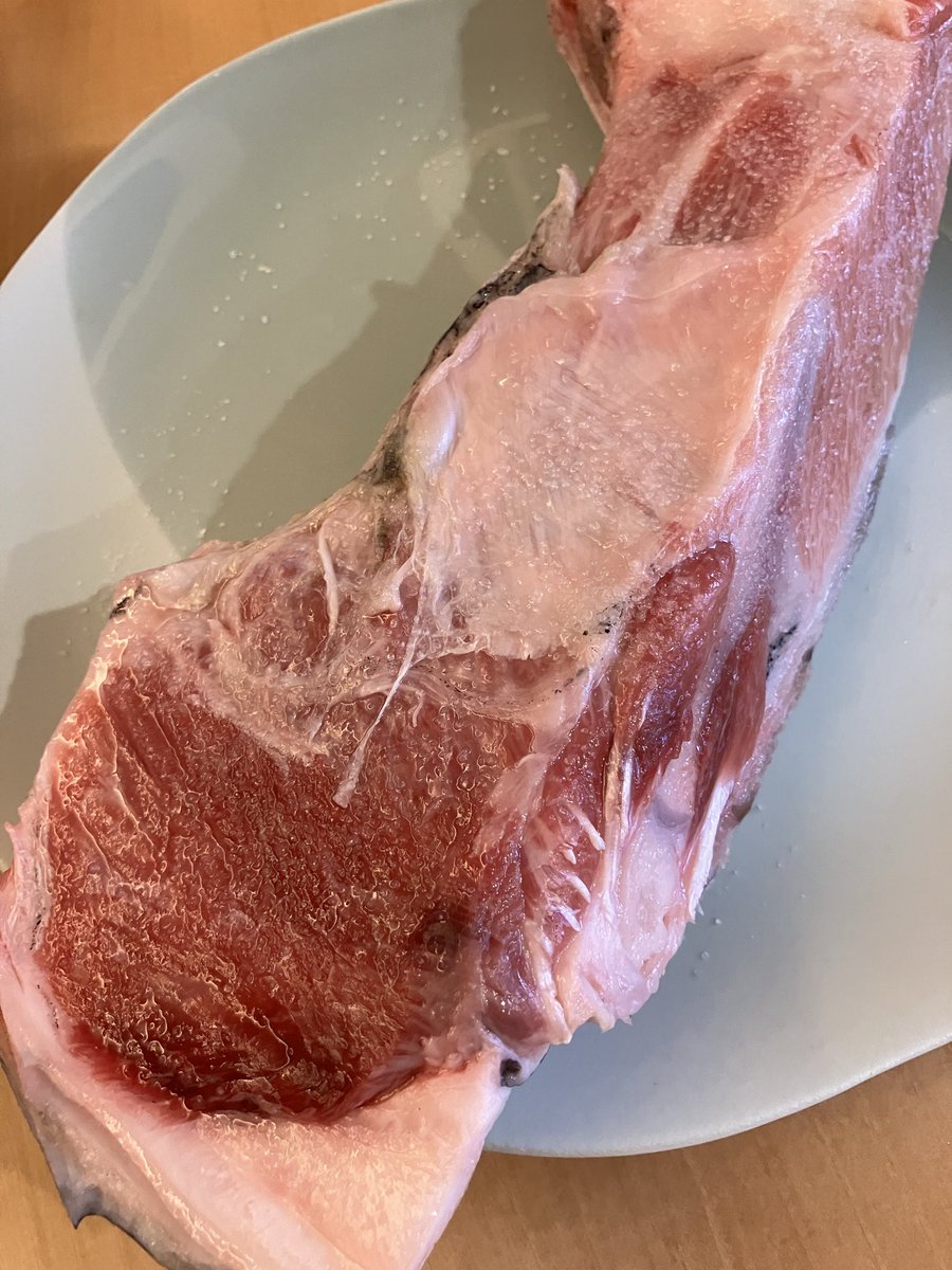 ohayohoppy's tweet photo. 本マグロのカマ。焼きで食べる。 https://t.co/nzzevexdjm