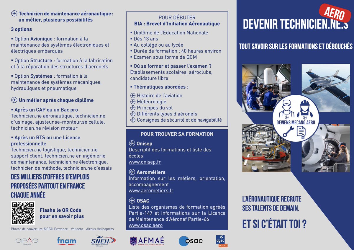 AviationOSAC's tweet photo. 🔵  CARRIÈRES | Connaissez-vous la campagne "Deviens mécano aéro" ?

Dans le cadre de la concertation avec les usagers, #OSAC a mis en place un groupe de travail dédié à la problématique de la pénurie de #mécaniciens aéronautiques. 

✈️ https://t.co/WHFKBwRIdq

c/ @aerometiers https://t.co/pu3VVfTjms