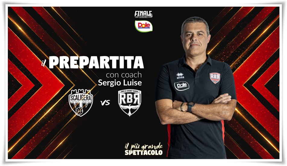 TwinsSeba's tweet photo. DOLE RIMINI FINALE PLAYOFF PRE PARTITA CON COACH LUISE - 05.07.2026 - Finale playoff, Tezenis Verona-Dole Rimini: il pre partita con coach Sergio Luise
Atto  finale della stagione...🏀Leggi Qui ---→  https://t.co/AUX9zcJnLk https://t.co/EPDCaKfP2U