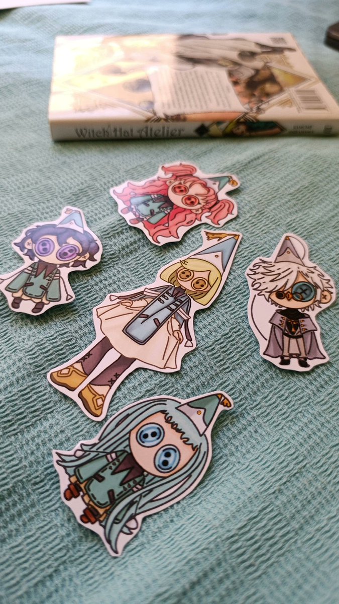 verathe1diot's tweet photo. Witch hat atelier sticker setini gördünüz mü 😳 #witchhatalier https://t.co/Pzxz6it2o1