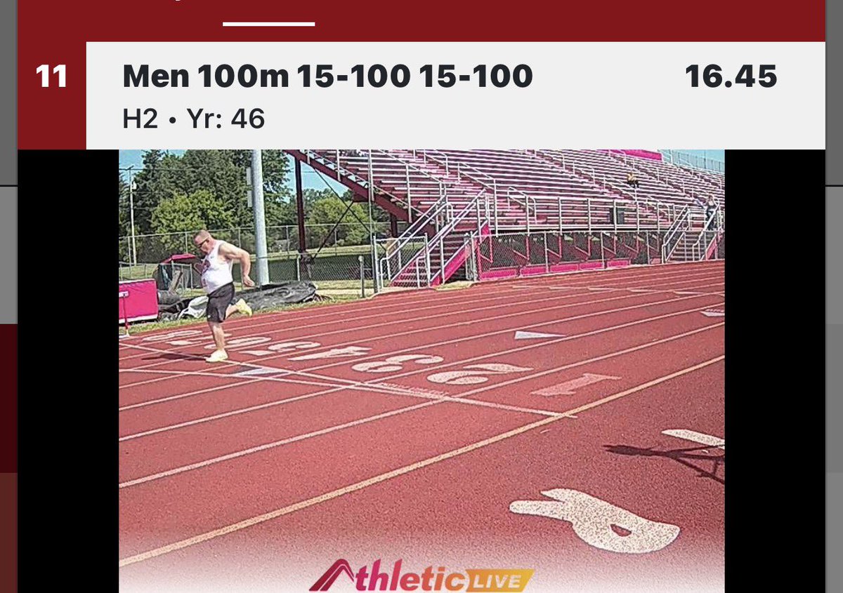 bigbern28's tweet photo. Dusted off my spikes yesterday for @USAMastersTrack event at @theuofolivet, a little slower than 30 years ago 😂 https://t.co/12Wu8EKWKA
