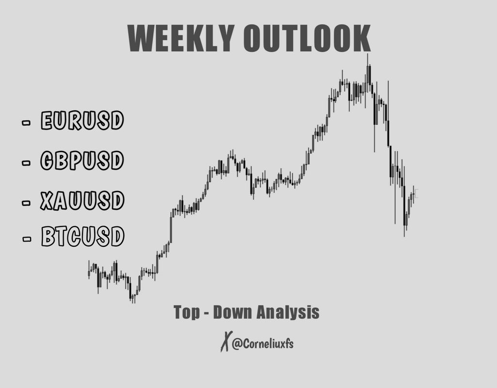 corneliuxfs's tweet photo. WEEKLY OUTLOOK 
GBP - EUR - BTC - XAU

A Thread 🧵👇 https://t.co/7zNlFv9grQ