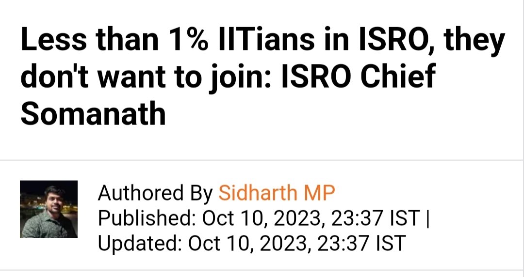 RakeshK32229480's tweet photo. They happily choose to become a babu rather than a scientist. What could be the reason?
The average IAS officer earns around ₹2 lakh per month, while the average ISRO scientist earns around ₹3 lakh per month.
Why do they choose to become babus? We all know the reasons—social welfare .