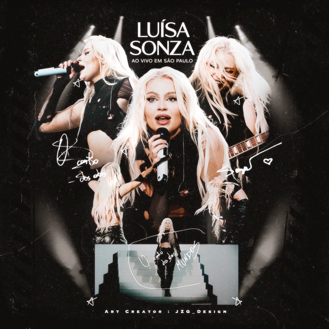 Design_Jzg's tweet photo. O CONTO DE DOIS MUNDOS :  Ao vivo 🔳 / Art Design by me
.
.
.
.
.
#LuisaSonza https://t.co/50HenKyT49