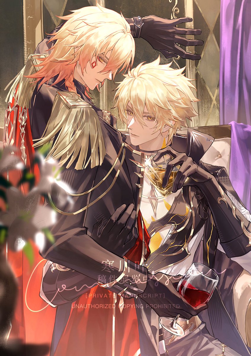 samukawa_yoh's tweet photo. #phaidei #厄敌 
🥃🍷
commission https://t.co/ihd0ICfqfD