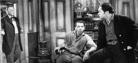 telohno's tweet photo. @WireBrushWizard Larsen humiliates Dr. Prescott, who retaliates by revealing to the crew that Larsen's own brother, another sea captain, is hunting him, having vowed to kill him; Prescott then commits suicide. Fear of being hunted drives some members of the crew to mutiny, led by George Leach. https://t.co/CzyVGFh1go