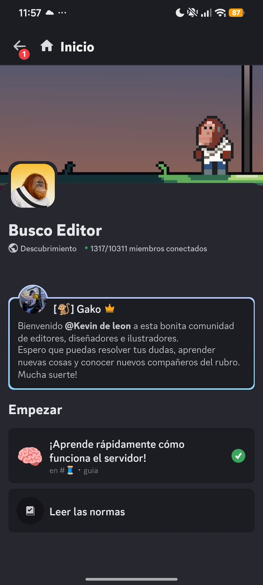 Strxker_xk's tweet photo. @BuscoEditor Bro se me bugeo el coso ya que no me deja entrar a los demás canales y eso que seguí las normas https://t.co/7z6tfuPW2m
