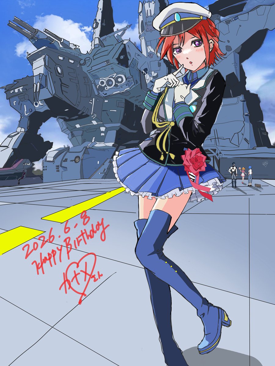 memotano's tweet photo. カナメさん誕生日おめでとう💕
#カナメ・バッカニア誕生祭2026
#カナメ誕生日 https://t.co/llCZwI6KZz