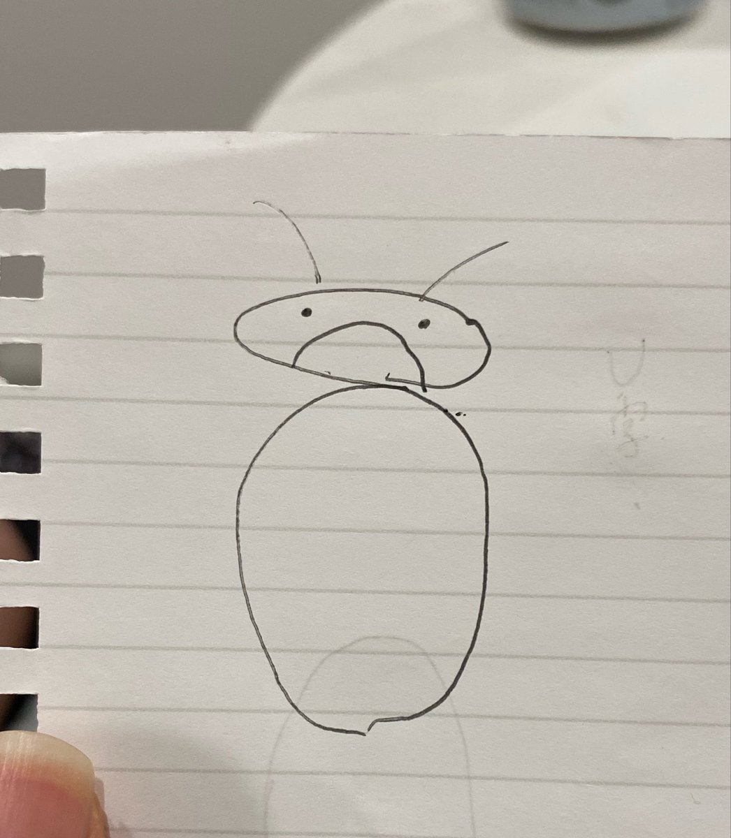 kgee1342's tweet photo. エイトを全く通ってない人にU字の水槽チャレンジしたらカメムシみたいなの出来上がった🪲

#U字の水槽 https://t.co/KnAMWWDpXk