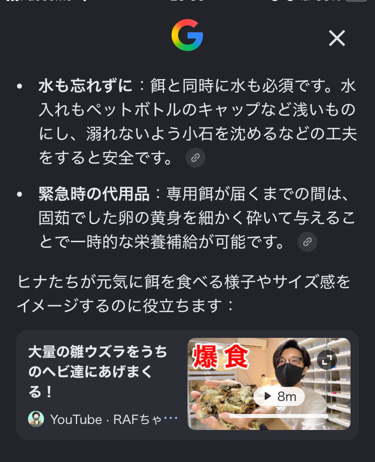 Keto_ot's tweet photo. うずらの飼い方調べてたのにAI君酷い😔 https://t.co/2zdatST7Tq