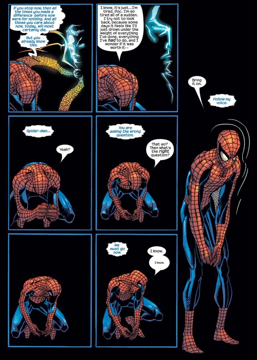 JohnnyCage696's tweet photo. @pizza990 That's why I adore Romita Jr. And Humberto Ramos and Mark Bagely (Sadly I don't know the artist who did the fortnite background) . Like yeah, I love it when marco checchetto, lee bermejo, Alex Ross do realism with Spidey. But my god do I adore and love a stylized Spidey. https://t.co/eLGYlpz34B