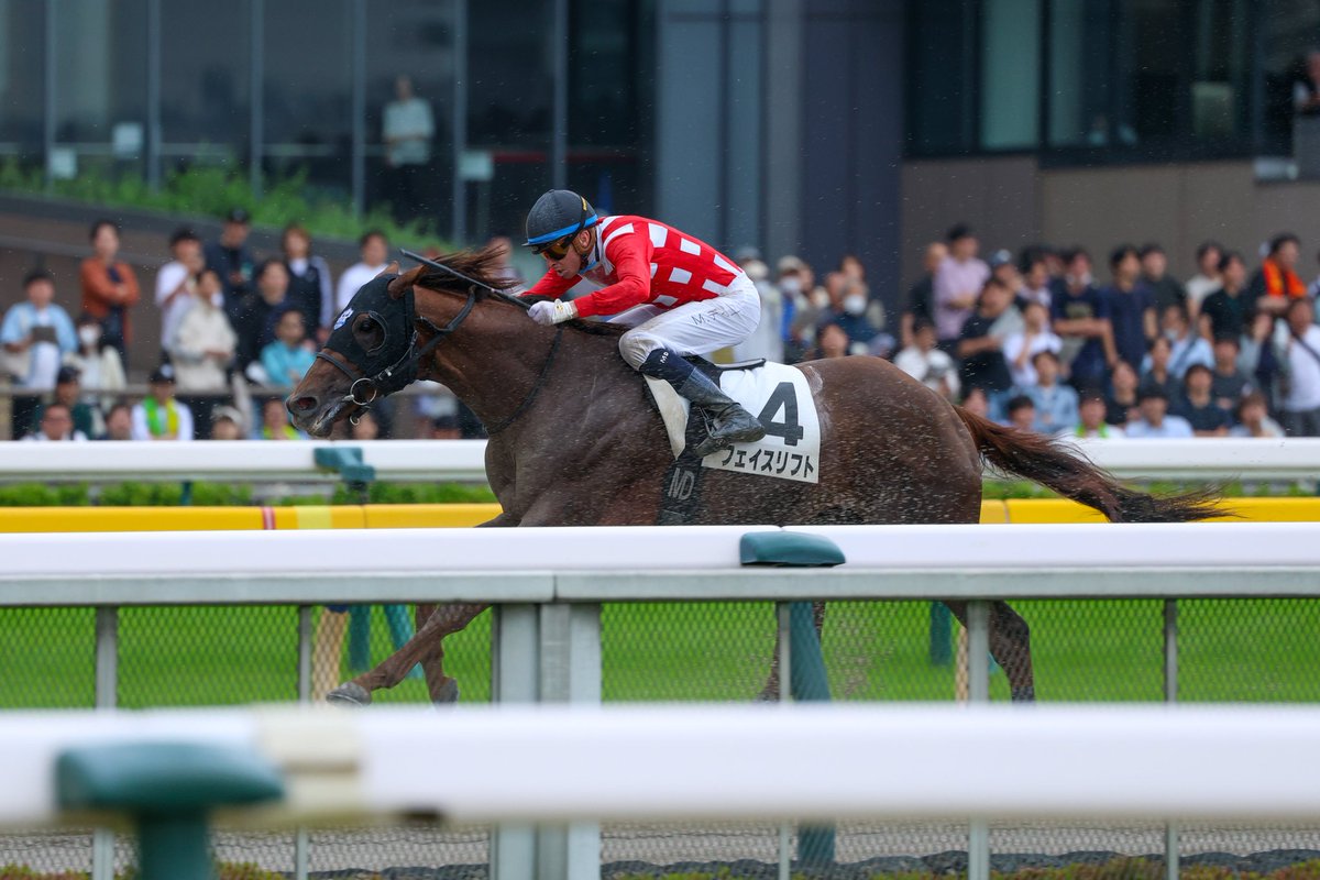Orfe20122013's tweet photo. Michael Dee🇳🇿🇦🇺 &amp; Face Lift🐎
June 7, 2026, TOKYO 6R
1300m, Dirt, 3-Year-Olds, Maiden🥉 https://t.co/oFnIfjwWFp