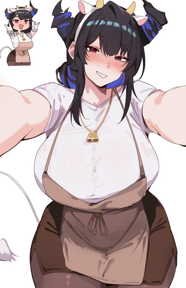 Meeko_illus's tweet photo. 🐮#RavenCrafts https://t.co/w4m8RL7oef